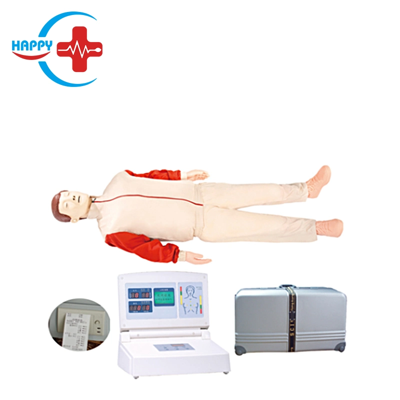 Hc-S017 LCD Color Display Computer CPR Training Manikin/CPR Dummy First Aid Training