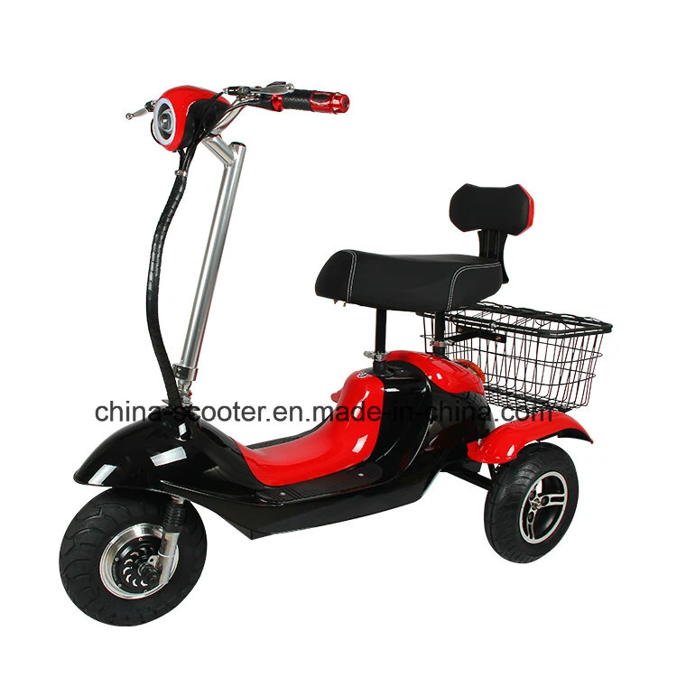 Chine Tricycle Électrique Pliable Pas Cher pour Adultes, Tricycle Électrique Pliant à 3 Roues Coloré (TC-030)