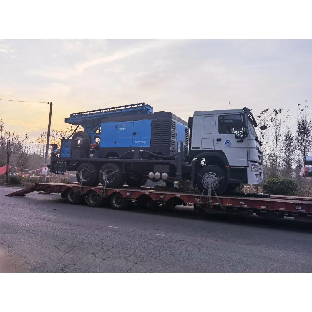 Dminingwell Used 600m Truck Mounted Deep Borehole Water Well Drilling Rig Machine for Sale