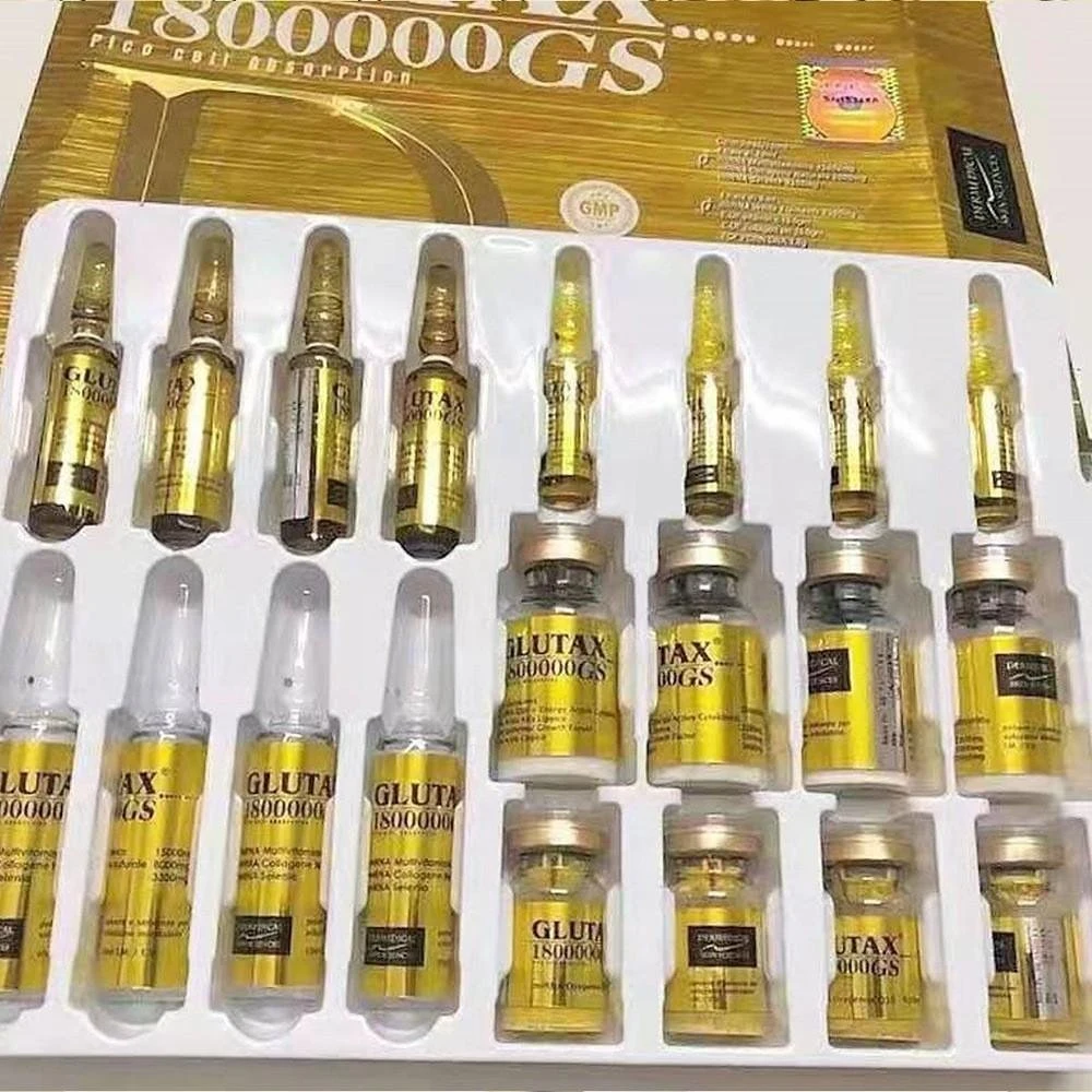 Italian Genuine IV Glutathione Injection Glutax 18000000GS, Stem Cell Plus Whitening Product in The 20th Century, The World's Hottest Glutathione Injection