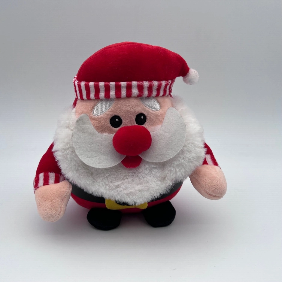 Wholesale/Supplier Custom High quality/High cost performance  Amazon OEM/ODM Soft Stuffed Plush Toy 10 Inch Santa Claus for Kids Christmas Holidays Soft Toys