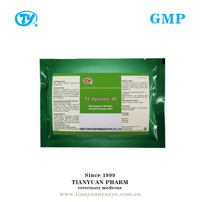 Apramycin Sulfate Soluble Powder Made in China