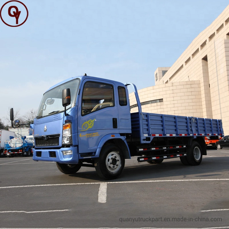 Chinese Sinotruk HOWO 4X2 Diesel Light Duty Light Cargo Truck