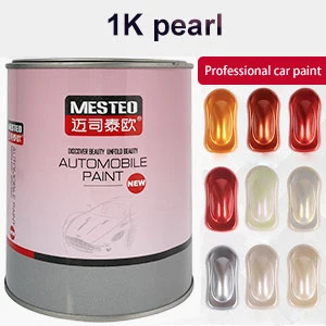 High Application Wholesale/Supplier Spray Acrílico Auto Paint High Chroma Car Pintura HS 1K Perla amarilla cristalina P019