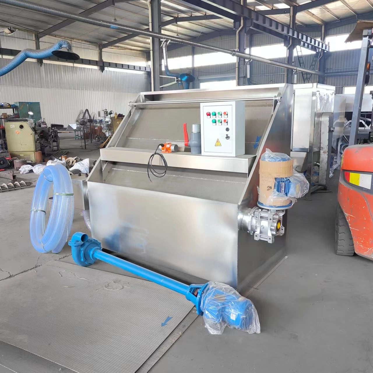 Sludge Treatment Kitchen Waste Food Waste Animal Waste Solid Liquid Separator