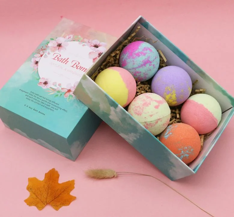 Hot Sale OEM Colorful Fruity Flavor Bath Bombs SPA Bubbles Ball