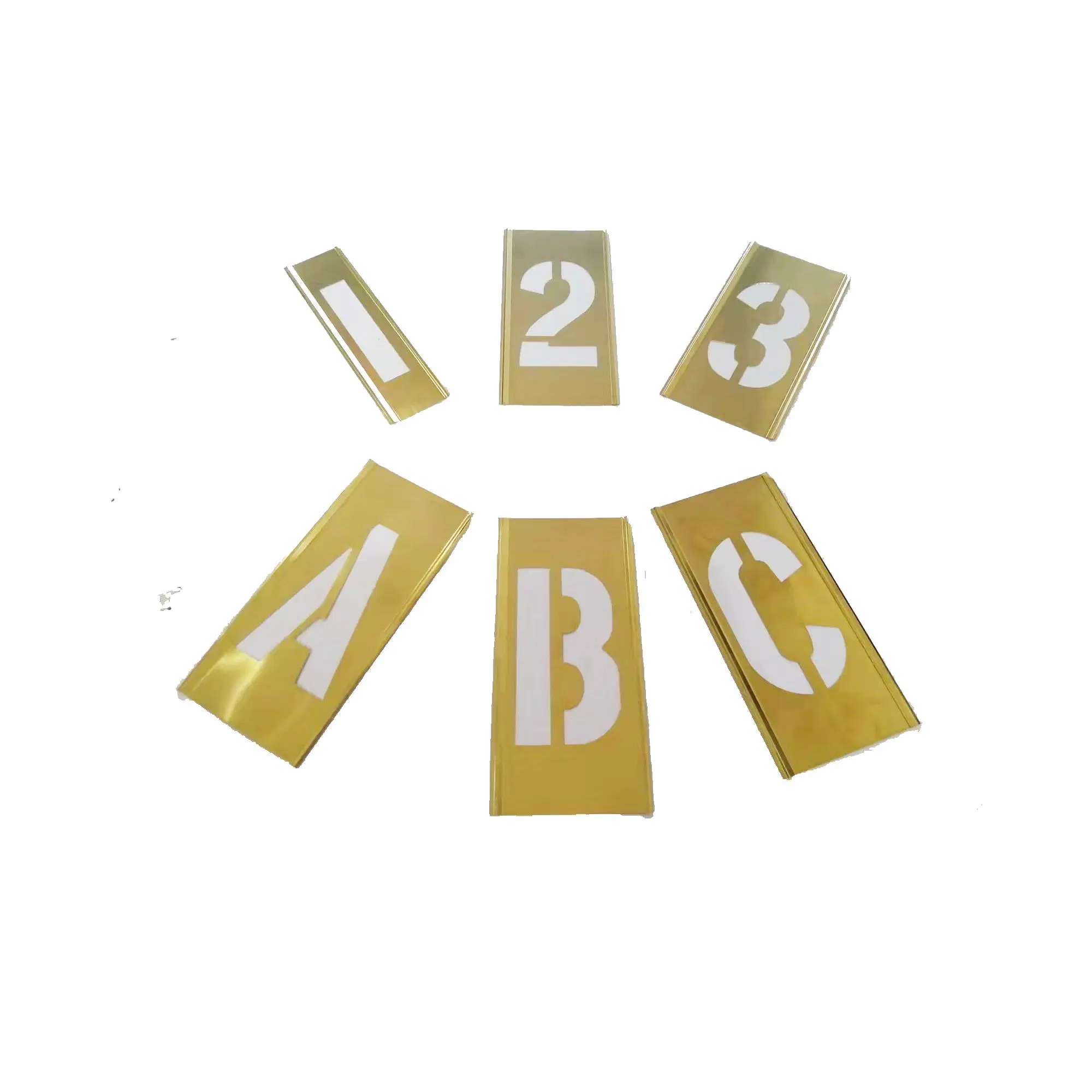 Custom Metal Letter Number Stencil for Paint