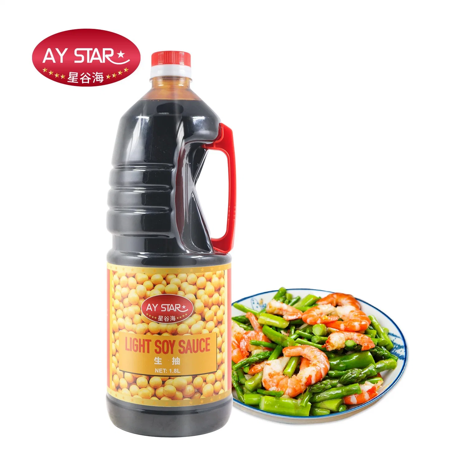 Bulk Glass Bottle Natural Fermented Wholesale/Supplier Light Soy Sauce