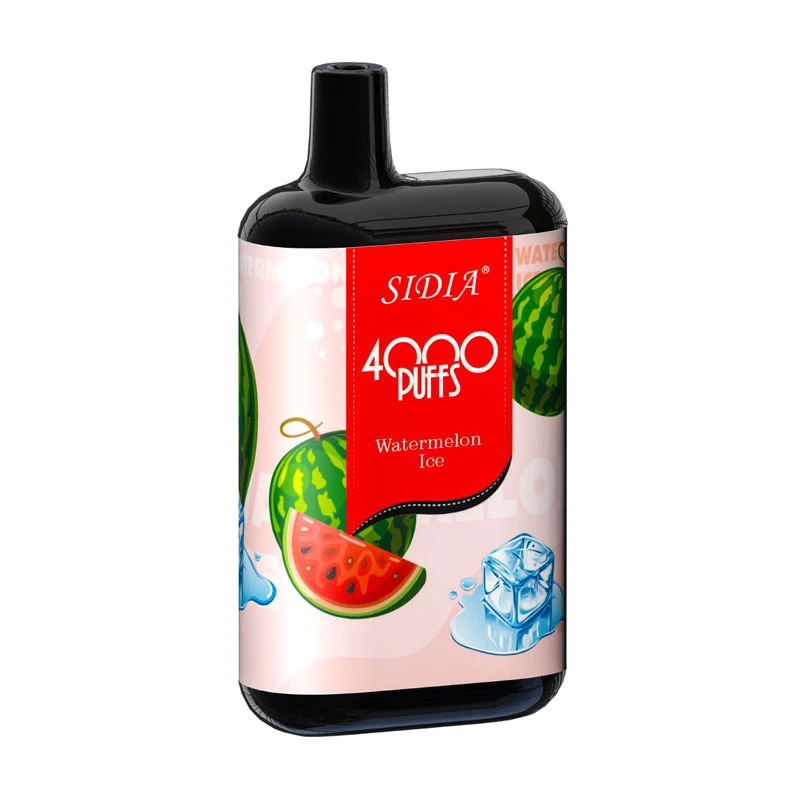 Highlight Wholesale/Supplier Sidia 4000 Puffs 12 Ml Disposable/Chargeable Vape Pen of Watermelon Ice