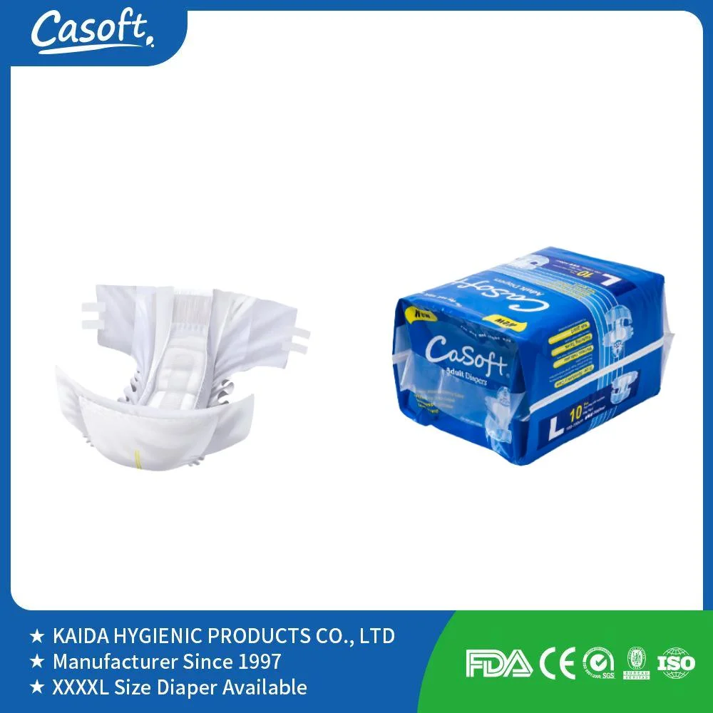 Usine de gros sous-vêtements Casoft organiques des couches pour adultes avec une absorption élevée directement le fabricant de produits de la France