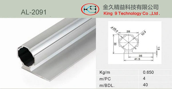 Angular Aluminum Lean Pipe for Logistic Sysytem