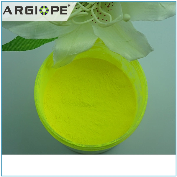 Non-Toxic Colorful Fluorescent Pigment Powder Glow in The Dark Yellow Pigment