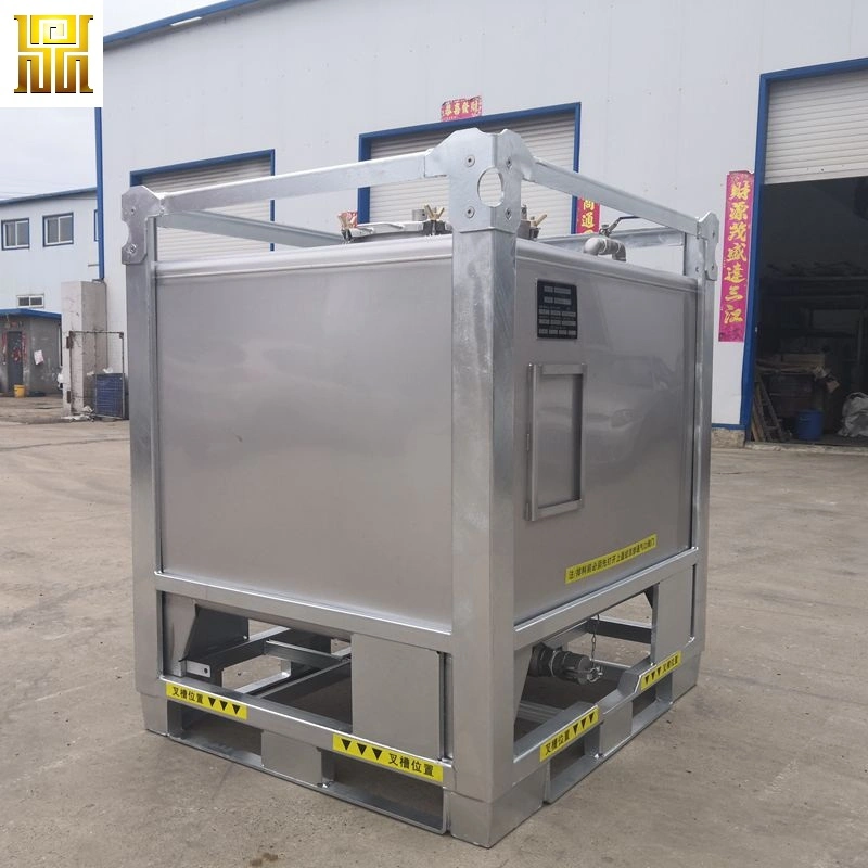 High Quality Stainless Steel Chemical IBC Containers for Storage