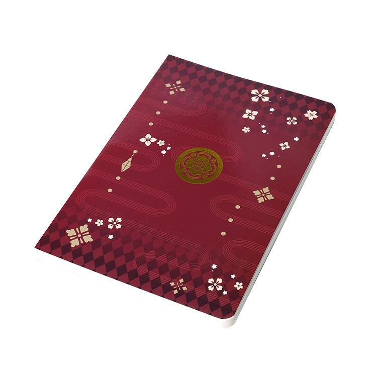 Customized Series Designs Soft Cover Planners Colored Sewing Soft Cover and Dairy Notebooks