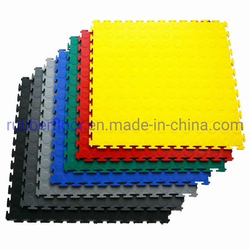 China PVC Interlocking Garage Floor Mat, Garage Flooring Tiles, Diamond Plate Garage Tiles Rubber Garage Flooring Sheet