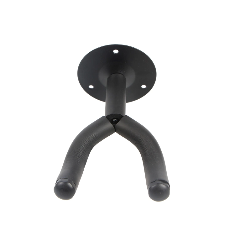 Venta al por mayor Guitar pared barata Monte Guitar gancho Violin Portavoz plegable Ukulele Hanger