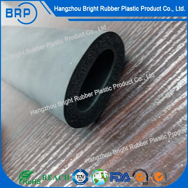 Big Size Gray Silicone Rubber Sponge Tubing