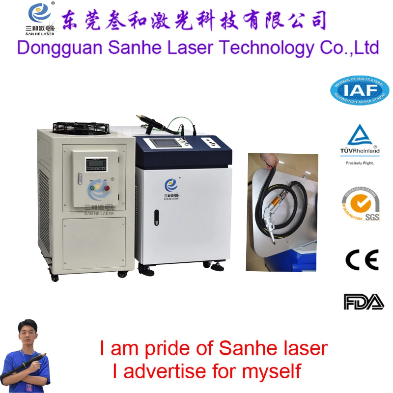 Italy High Power Pulse Laser Soldering Machine with Hand-Held Gun