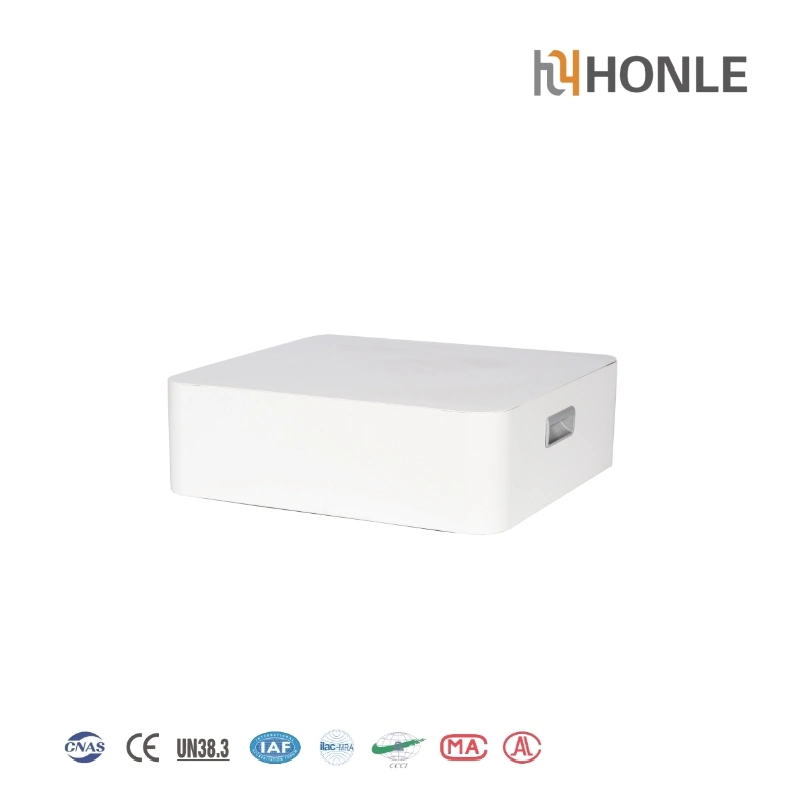 Honle 5.12kwh LiFePO4 Batteries 51.2V 100ah Solar Home Stack Energy Storage