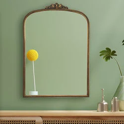 Fashion Arch Shape Gold Home Decor Foamed Wall Mirrors