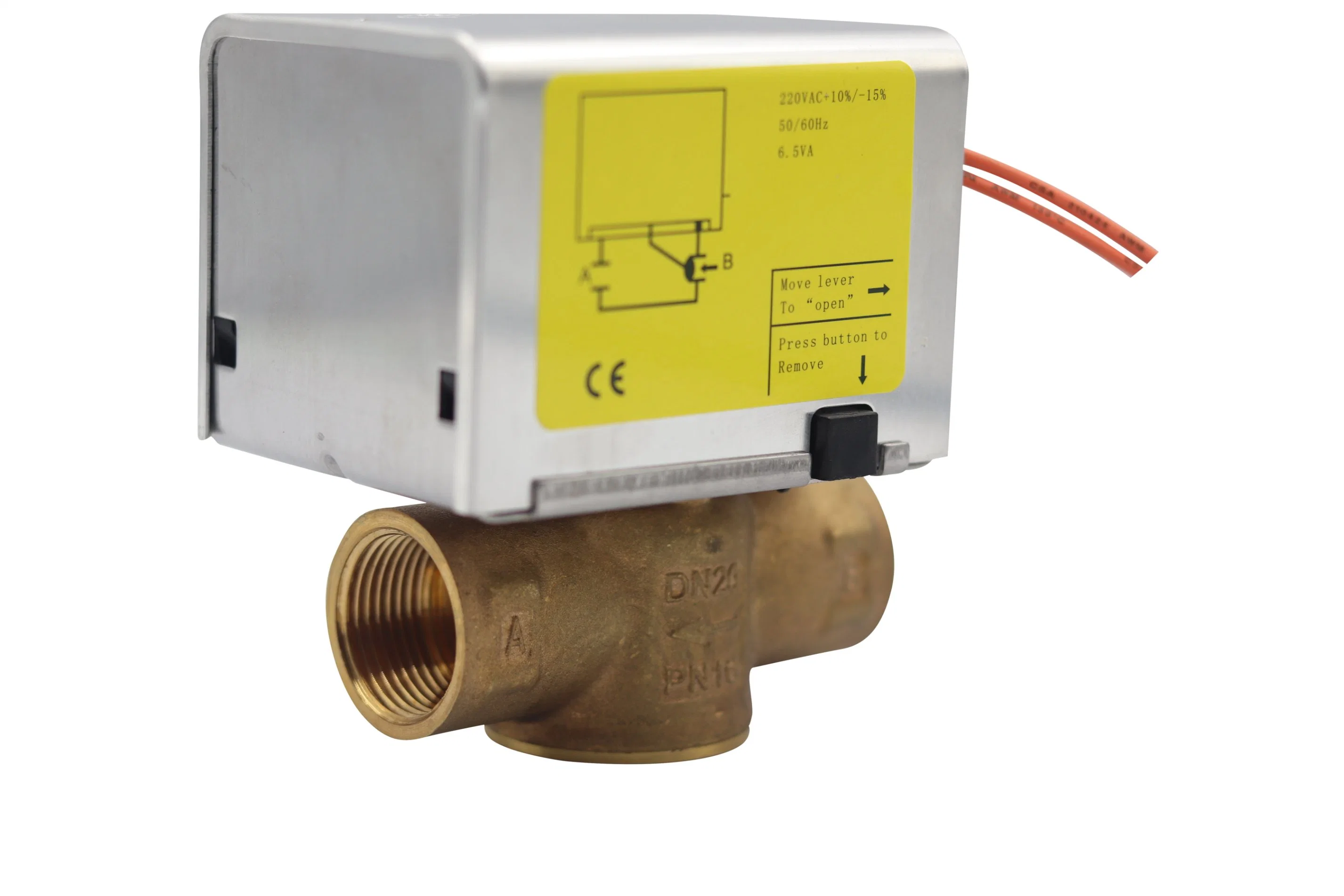 Brass Electric Solenoid Valve 110V AC Normally Closed Water, Air, Diesel.