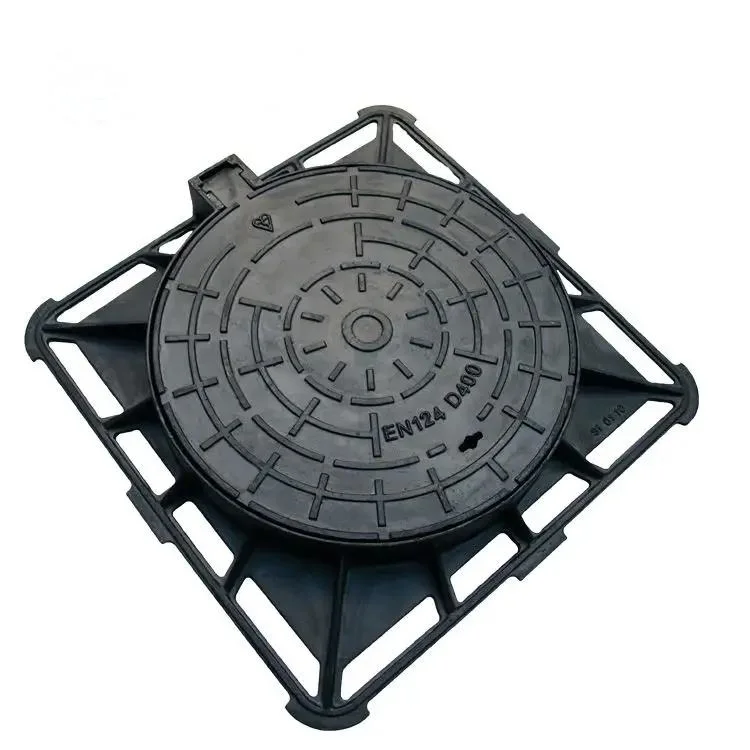 Factory Supply Customized Size En124 B125 C250 D400 D500 Ductile Iron Round and Square Mandhole Cover E600 F900 Ductile Iron Manhole Cover