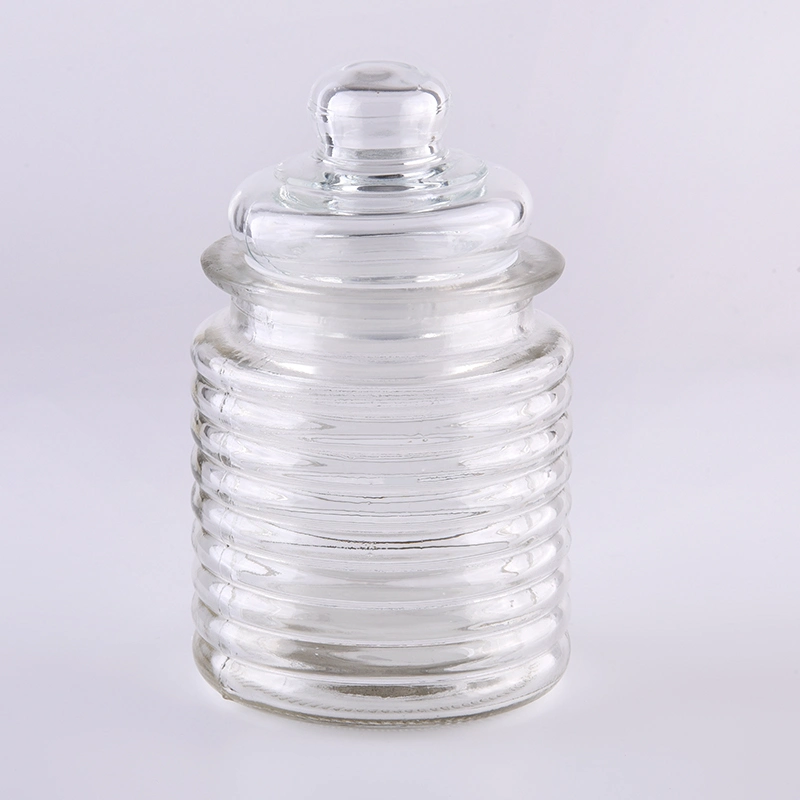 Cylinder-Pint Glass Mason Shaker Jar with Lid for Canning