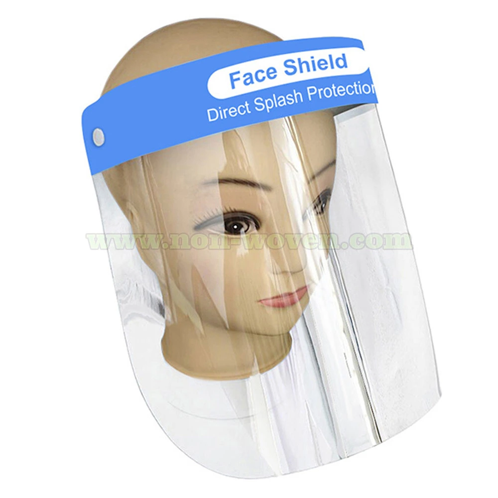 Splash Pet Face Shield, Anti Fog Reusable Disposable Transparent Face Shield, Safety Clear Plastic Face Shield Protection