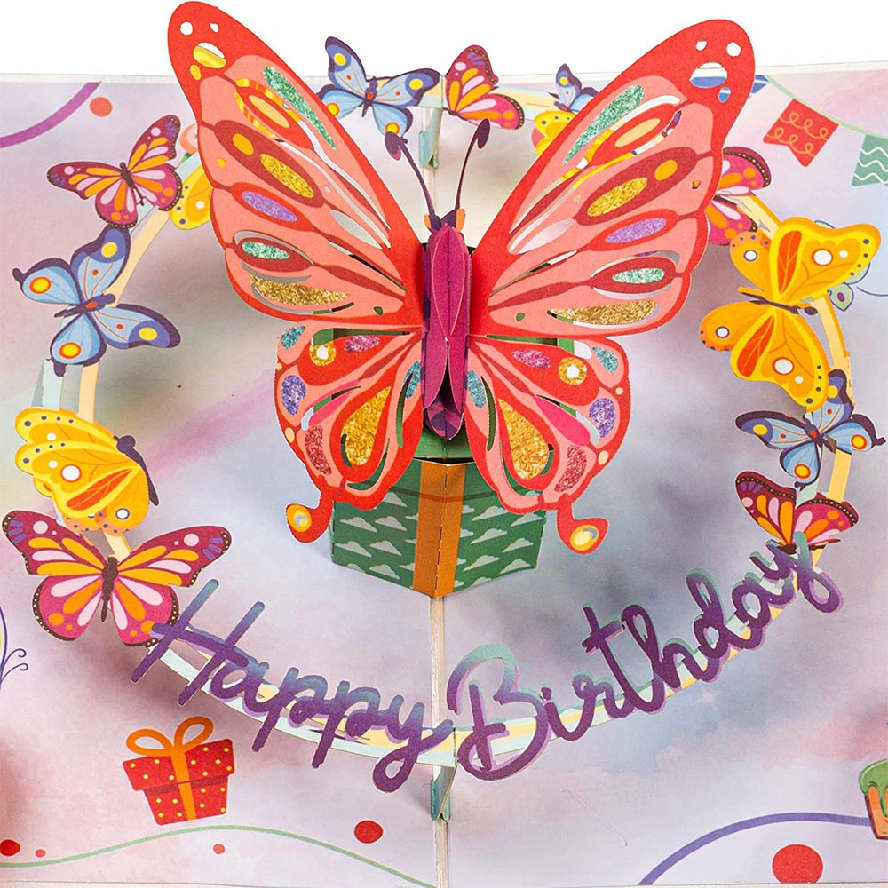 3D Pop up Birthday Gift Card