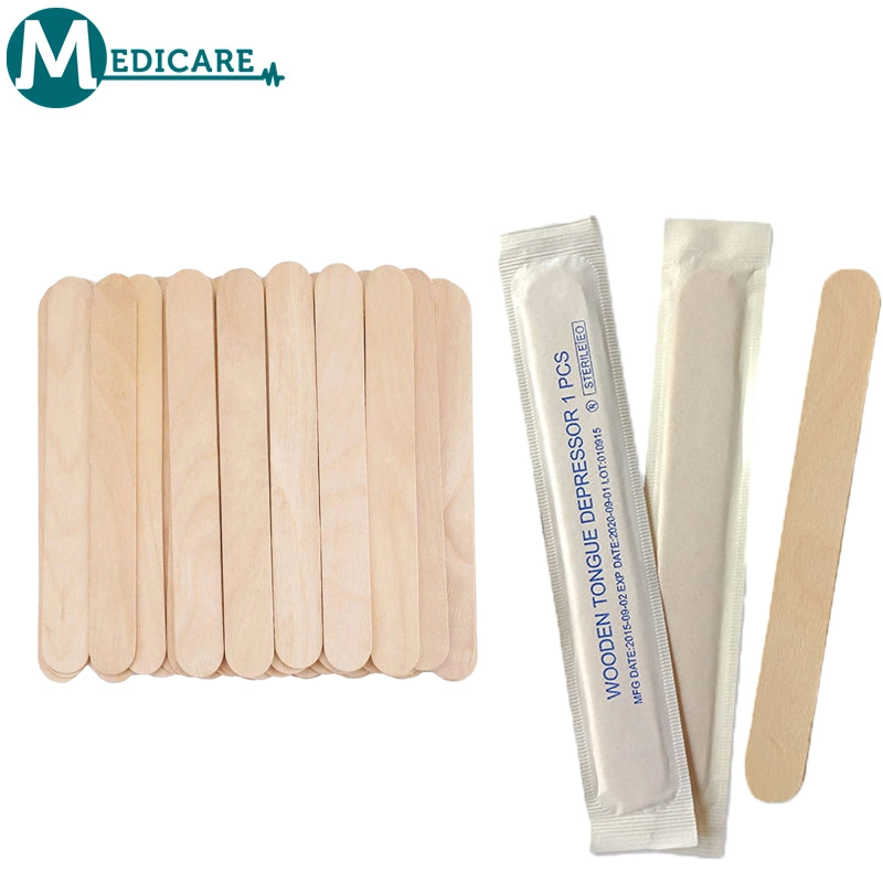 Disposable Wooden Waxing Makeup Spatula for Cosmetic