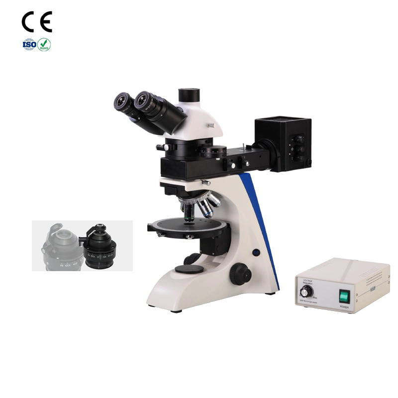 G1200 microscopio binocular Microscopio de polarización de mineral con Bertrand lente para la personalización básica