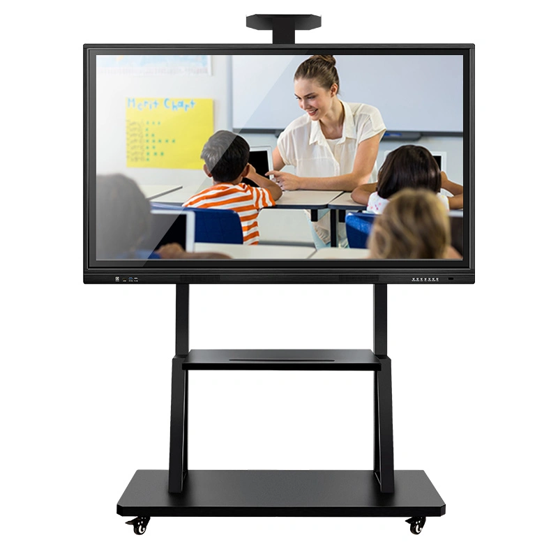 Free Standing Digital Interactive Touch Screen Smart Board for Education