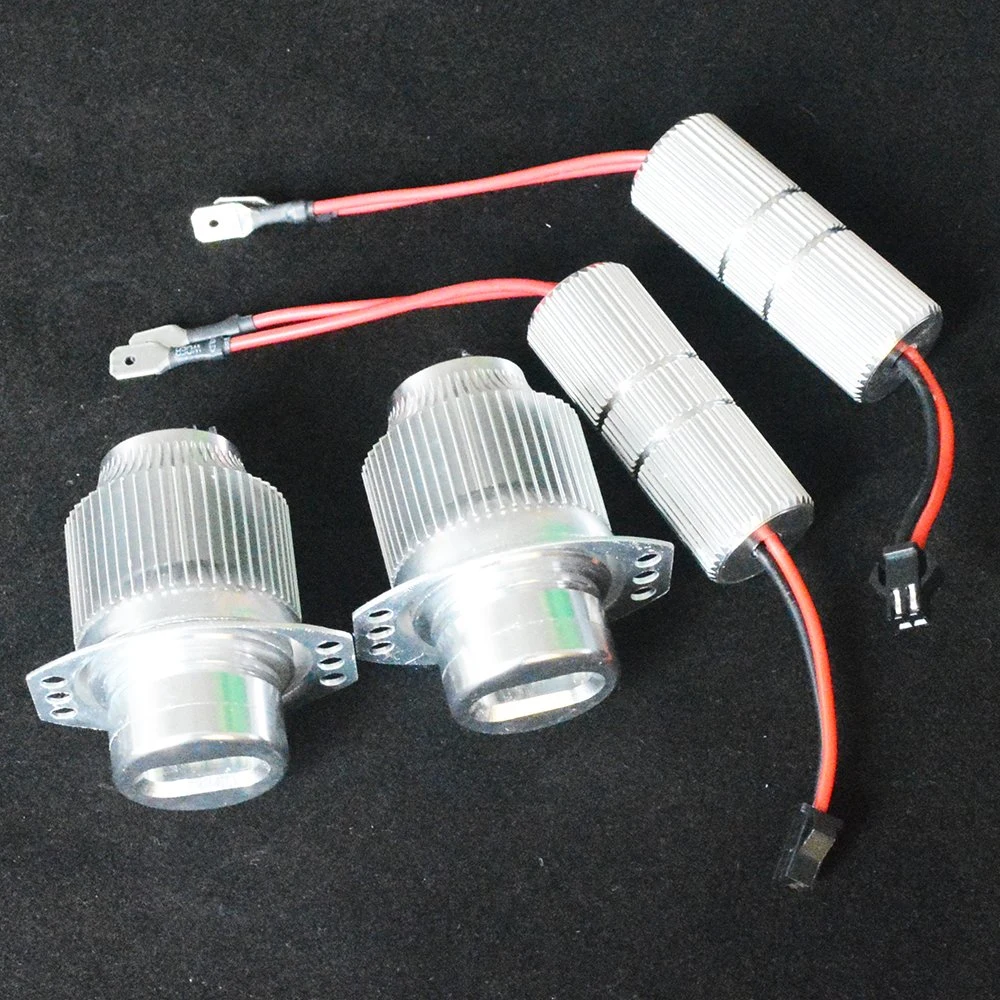 Other Car Lights E9020W Auto Lighting System Error Free Angel Eyes Lamp Light Headlight Bulb High Bright LED Maker Headlight LED Angle Eyes 20W