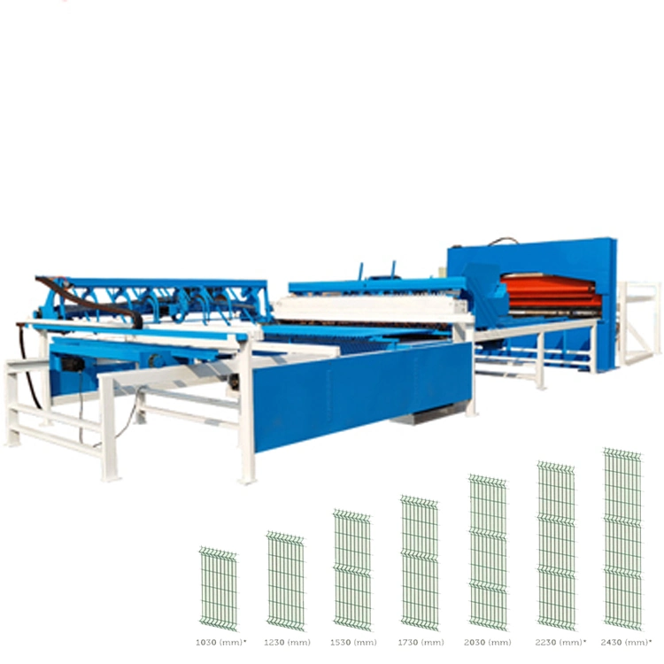 Prix de la machine de soudage entièrement automatique de panneaux de clôture en treillis métallique 3D.