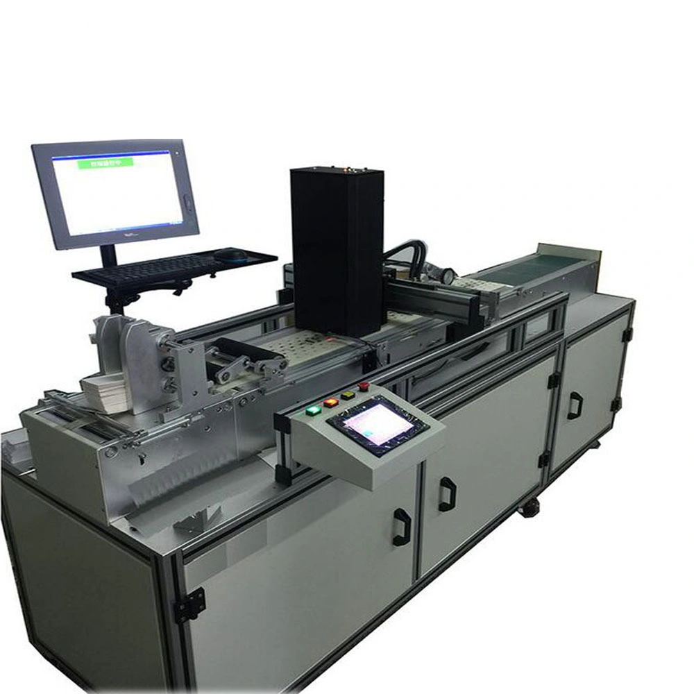 Cards Barcode Digital Printing Machine with Inspection System