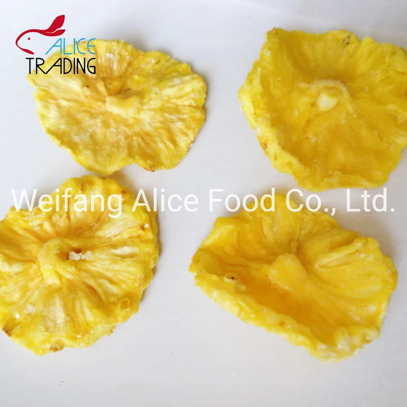 12 Months Shelf Life Sweet and Natural Taste Dried Ananas Dried Pineapple Ring