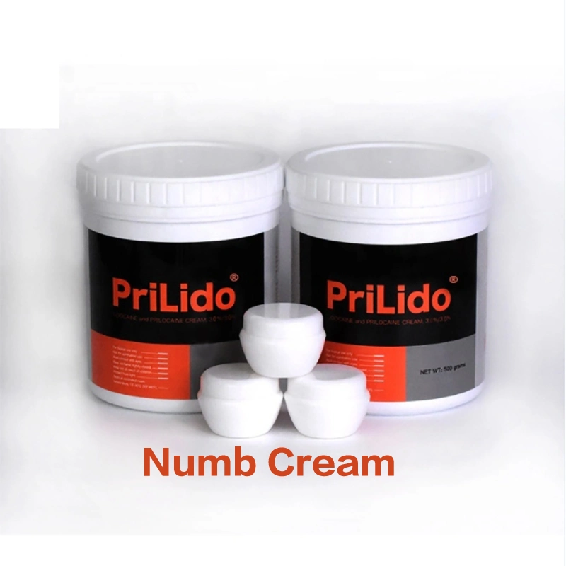 Prilido crema analgésica 500g 1000g para anestesia con lidocaína Prilocaine tatuaje