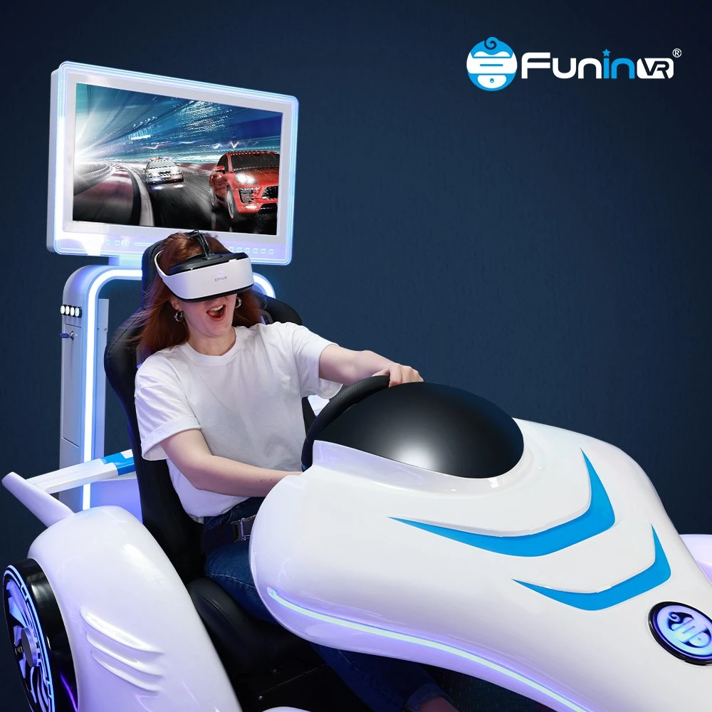 Virtual Reality Racing Car Amusement Arcade Go-Kart Game Machine for Kids