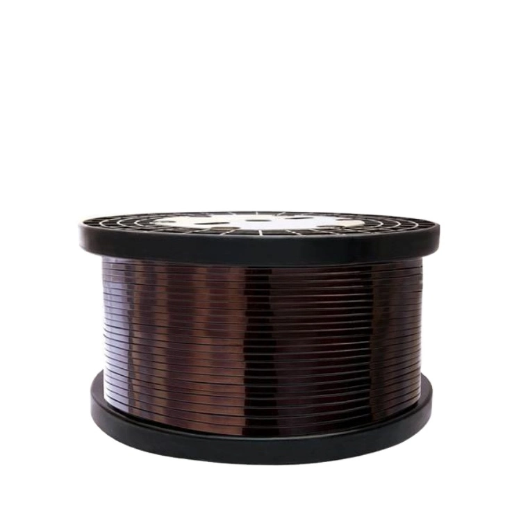 Qz/Pew Anti-Scrape Resistance Enameled Flat Copper Wire Transformer Copper Wire Winding