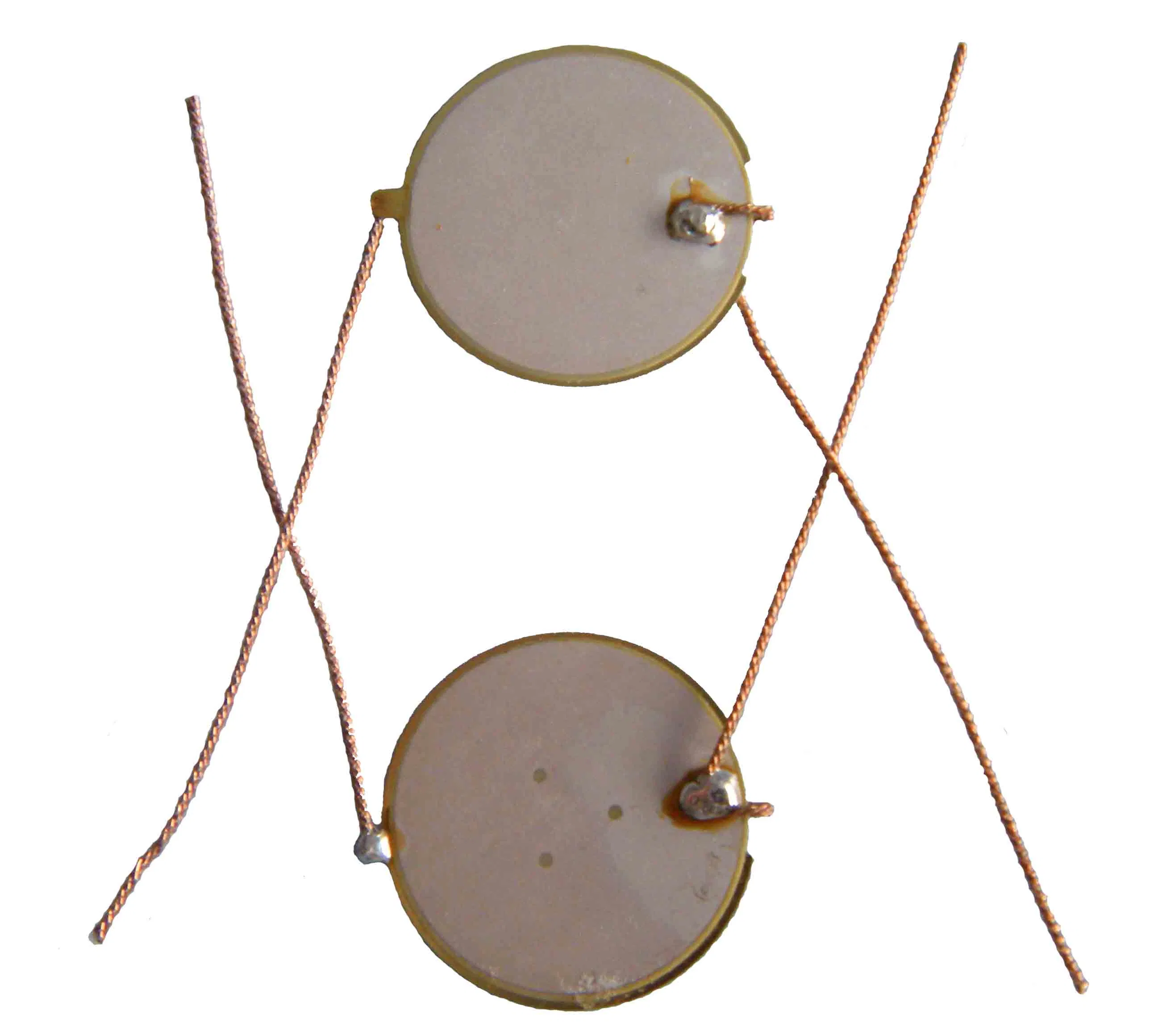 20mm 1MHz cerámica piezoeléctrica transductor de ultrasonidos