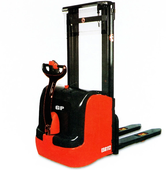 China Ce Approved Gp Forklift Truck 1.2t New Designed Curtis Contoller AC Power Standard Electric Stacker Lifting Height 5000mm