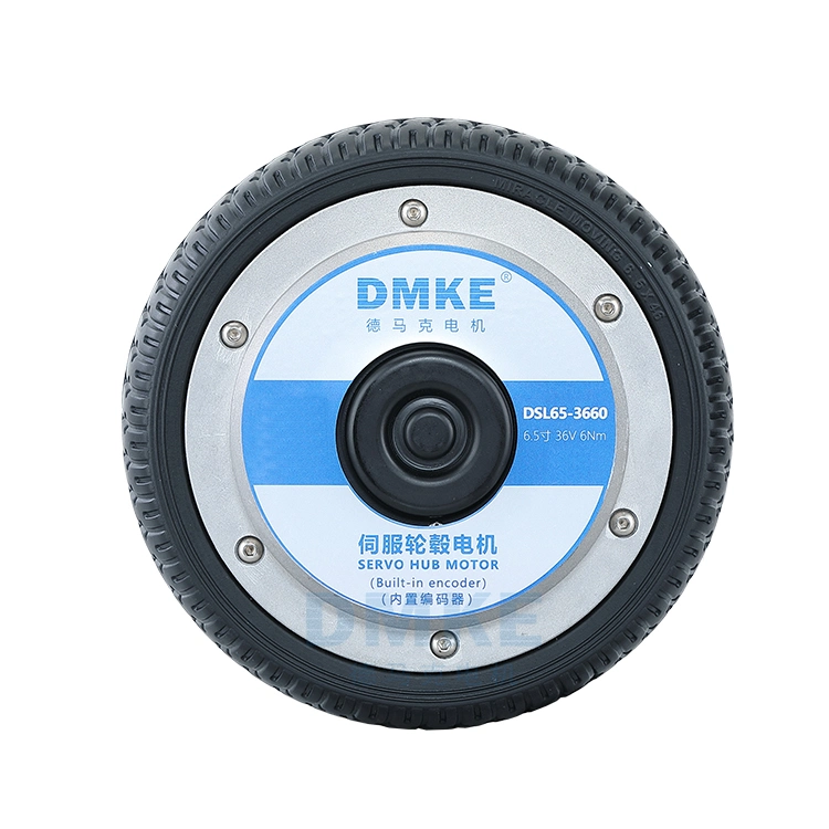 Dmke DSL65-3660 IP65 Waterproof 6.5 Inch 6nm 36V 180W 2m/S DC Brushless Wheel Hub Servo Motor for Electric Scooter Skateboard