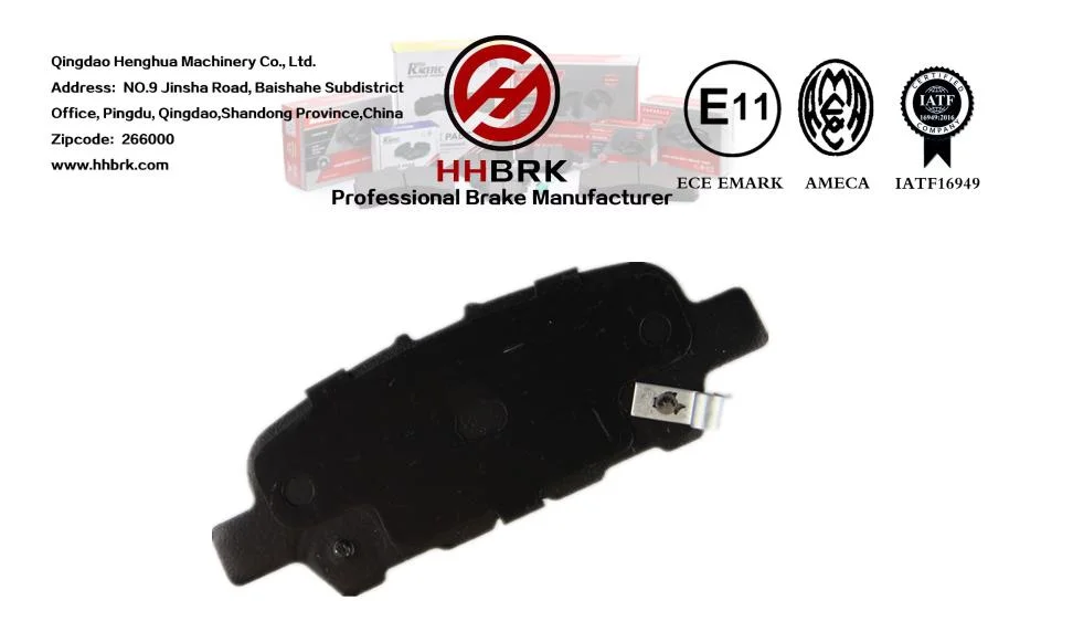 Brake Pad Full Coverage Friendly to Disc Low Dust High Performance Auto Parts Semi Metal Brake Paad D1415