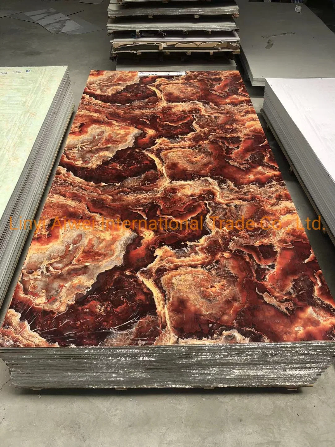 Self Adhesive PVC Sheet Marble for Home Decoration