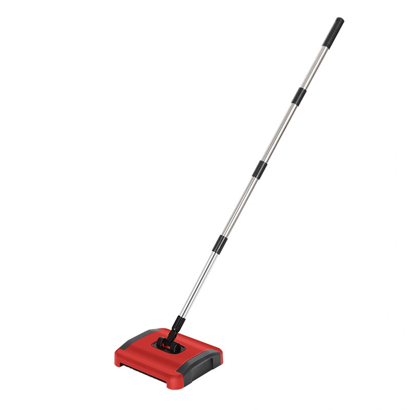 Multi-Functional Hand Push Floor Sweeper Cordless Manual Vacuum Cleaner Broom