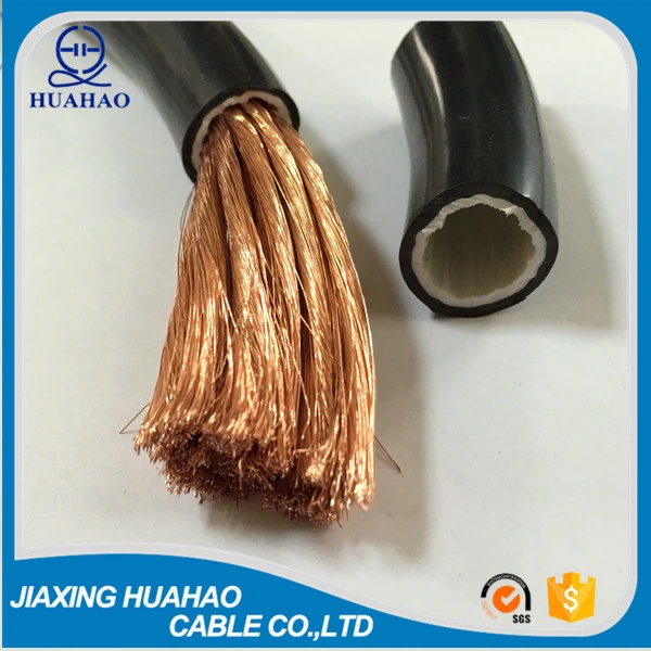 95mm2 Double PVC Jacket Insulation Electric Copper Welding Cable