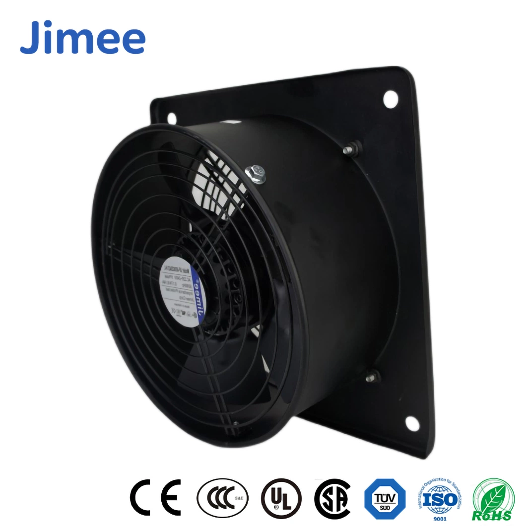 Jimee Motor Wholesale/Supplier AC Centrifugal Blowers China Screw Mounting High Pressure Blower Fan Manufacturers Jm12038b1hl 1500V/Min Resist Strength AC Axial Blowers