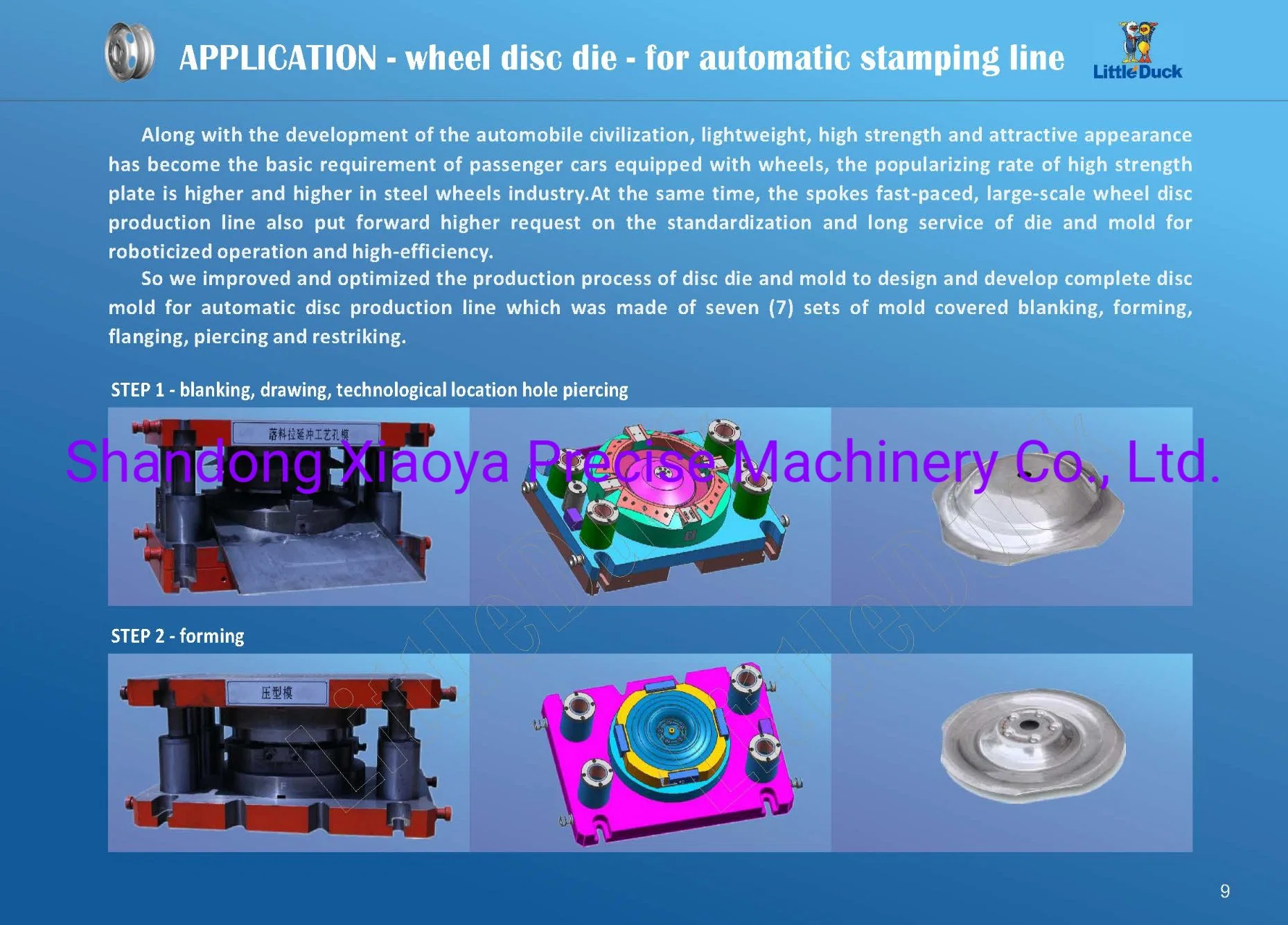 Steel Wheel Vent Hole Deburring Disc Die