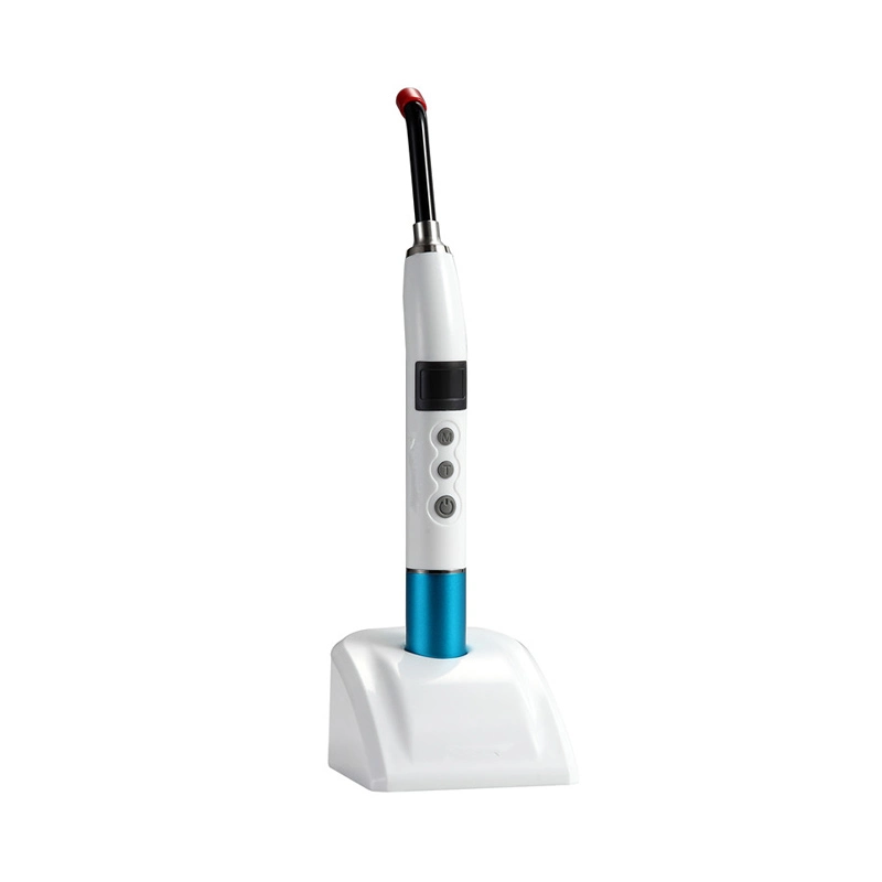 Aluminum Body Colorful Wireless Digital Dental LED Curing Light