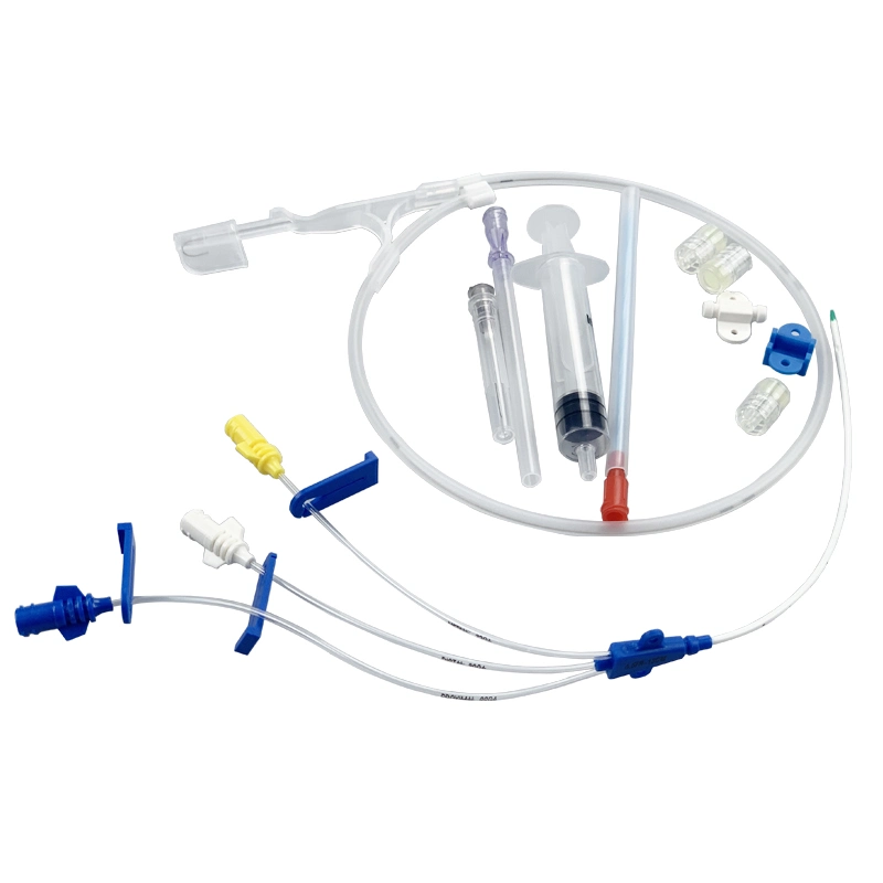 الصين بالجملة الطبية القسطرة الوريدية الوسطى المزدوجة لLumen لمدة استخدام المستشفى